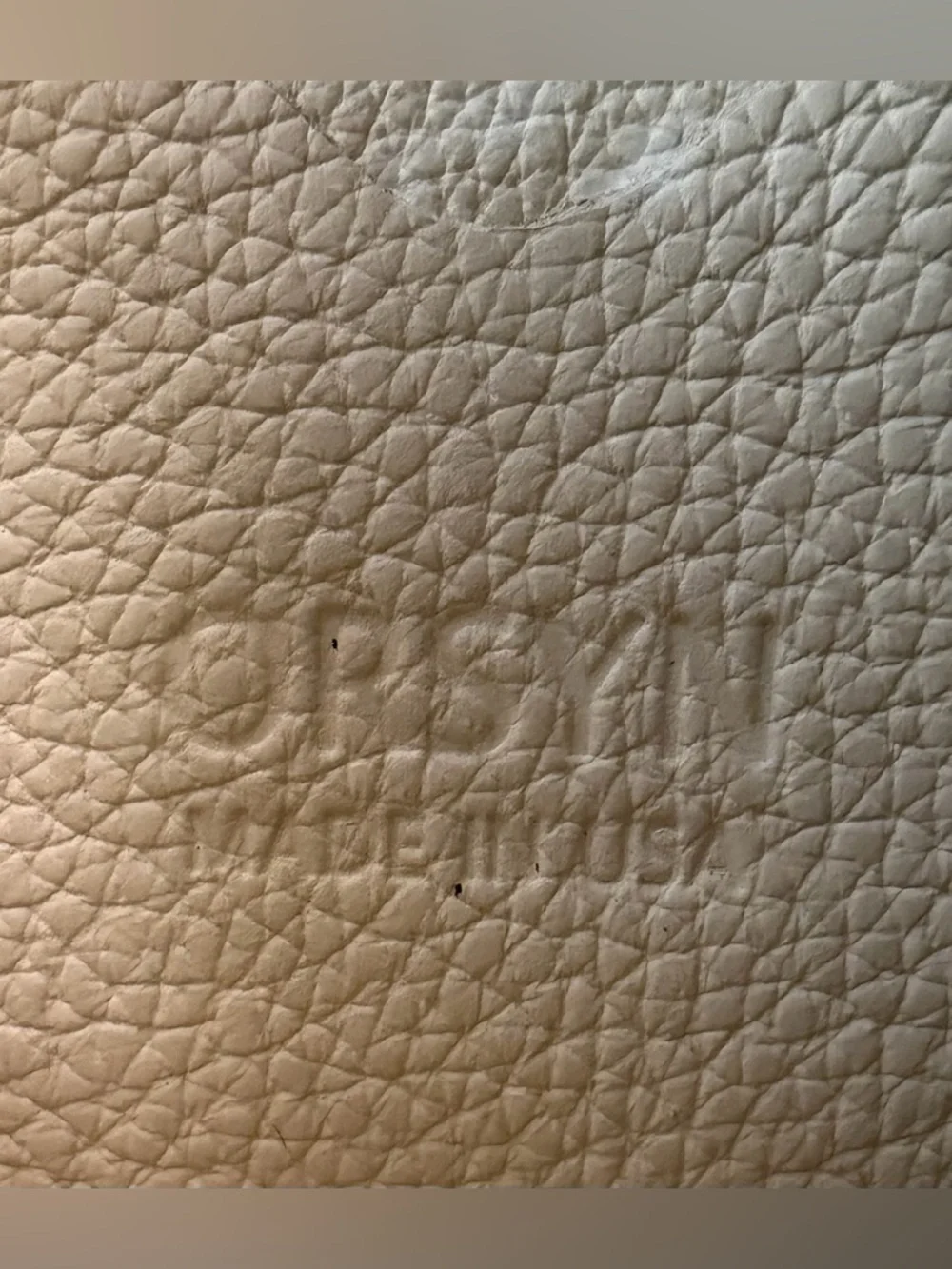ORSYN Kaanapali Crossbody Milk Pebble Leather BNWT Made in USA🇺🇸